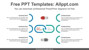 Good-bad compare PowerPoint Diagram Template