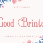 Good Brinton Font