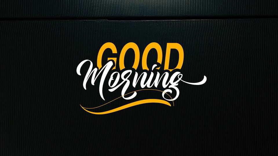 Good Morning Script › Fontesk