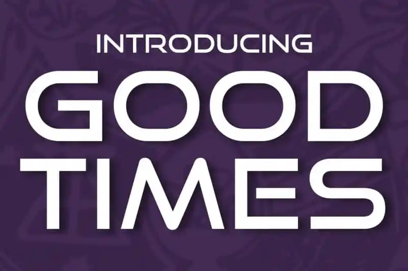 Good Times Sans Serif Font