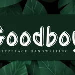 Goodboy Display Font - Fonte Grátis Goodboy Display Font