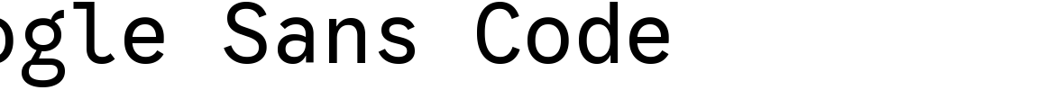 Google Sans Code Font - 1001 Free Fonts