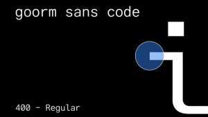 Goorm Sans Code Font › Fontesk