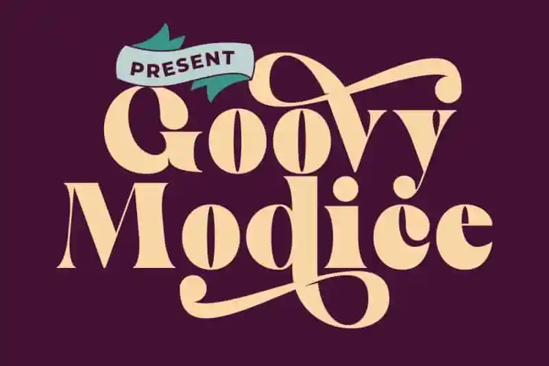 Goovy Modice Serif Font