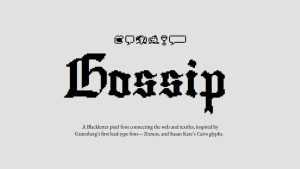 Gossip Font › Fontesk