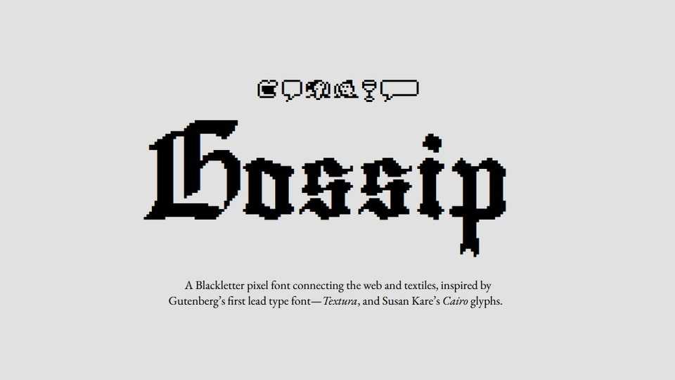 Gossip Font › Fontesk