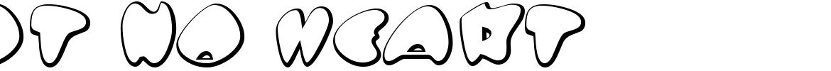 Got No Heart Font - 1001 Free Fonts