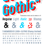 Gotcha Gothic Font Family - Fonte Grátis Gotcha Gothic Font Family