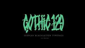 Gothic 129 Font › Fontesk