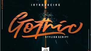 Gothic Font › Fontesk