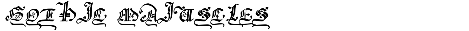 Gothic Majuscles Font - 1001 Free Fonts