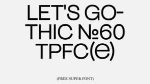 Gothic №60 Font › Fontesk