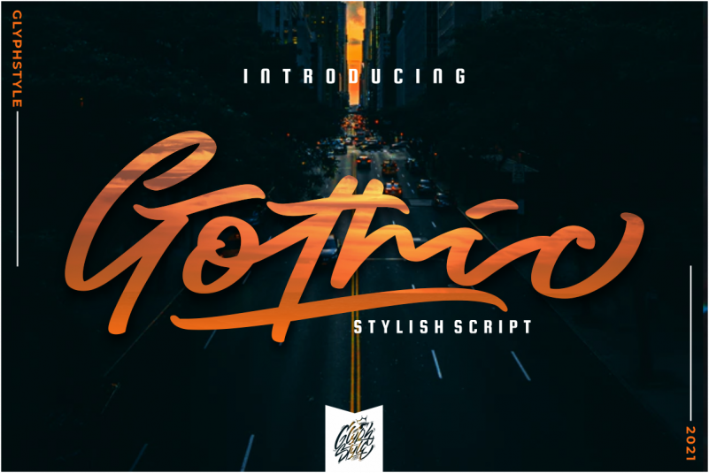 Gothic Script Font