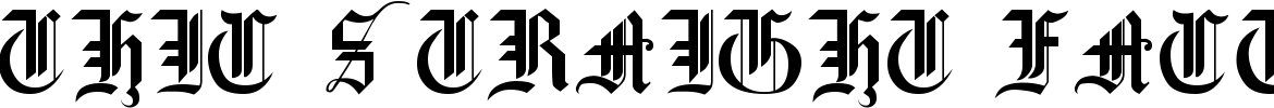 Gothic Straight Faced Font - 1001 Free Fonts