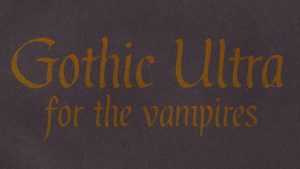 Gothic Ultra Font › Fontesk