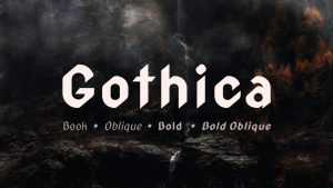 Gothica Font Family › Fontesk