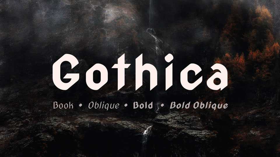 Gothica Font Family › Fontesk