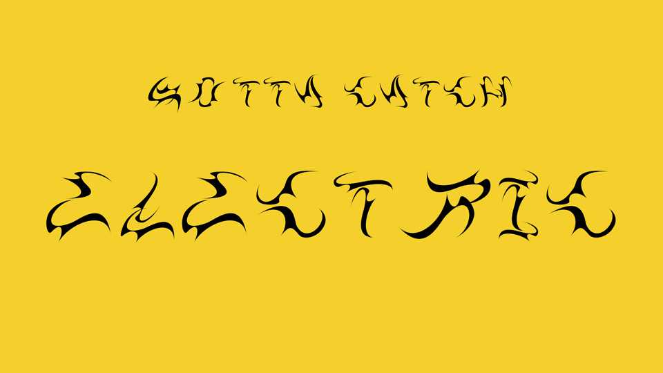 Gotta Catch Electric Font › Fontesk