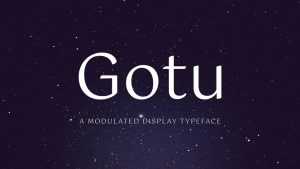 Gotu Font › Fontesk