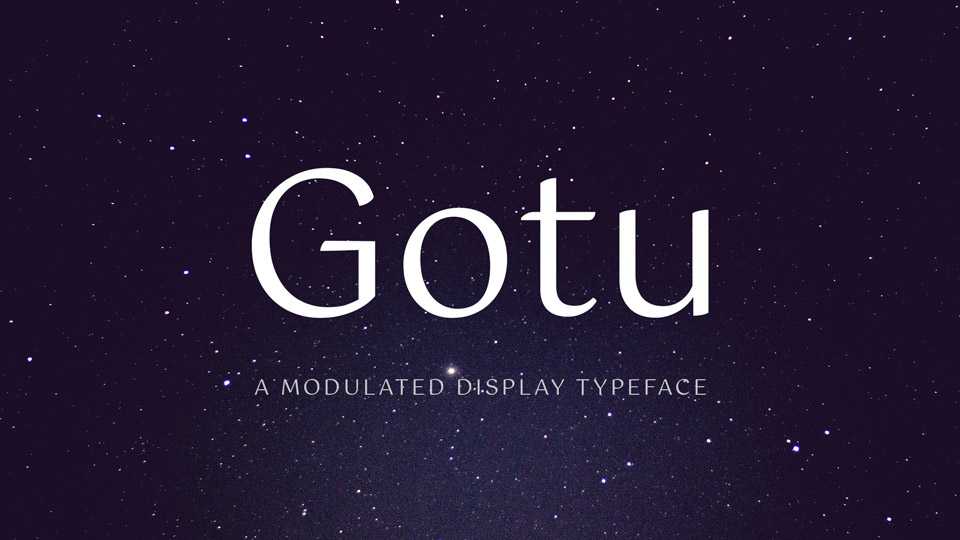 Gotu Font › Fontesk