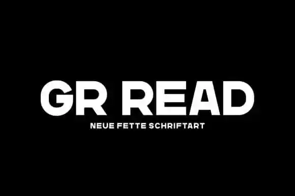 GR Read One Sans Serif Font