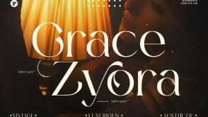 Grace Zyora Font › Fontesk