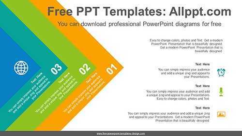 Gradual Progression Triangle PPT Diagram