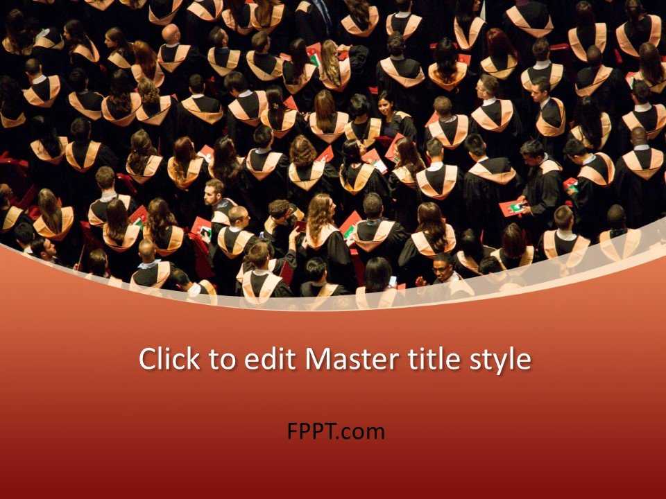 Graduation Ceremony PowerPoint Template