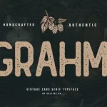 Grahm Display Font - Fonte Grátis Grahm Display Font