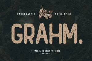 Grahm Display Font