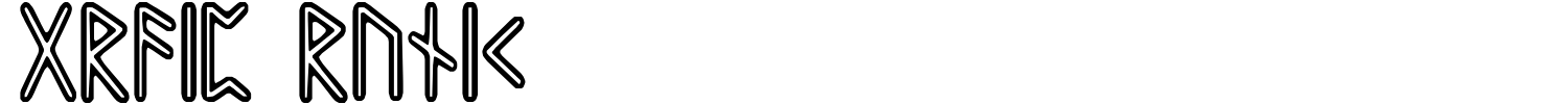Graip Runic Font
