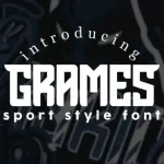 Grames Sport Style Font