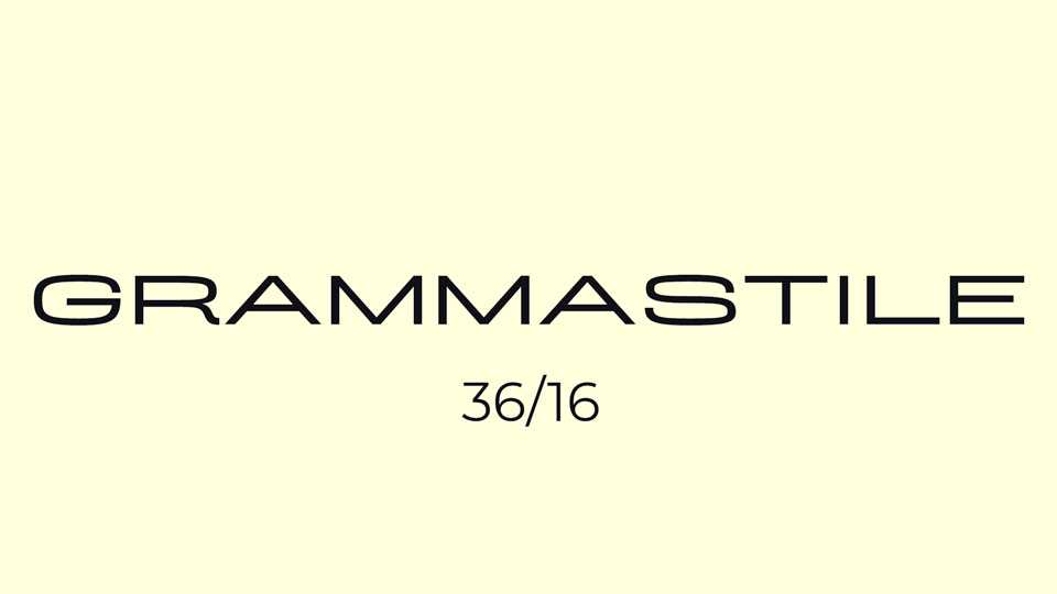 Grammastile Font › Fontesk