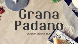 Grana Padano Font › Fontesk