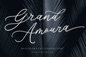 Grand Amoura Handwritten Font