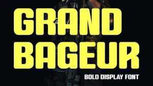 Grand Bageur Font › Fontesk