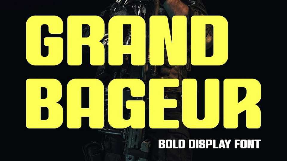 Grand Bageur Font › Fontesk