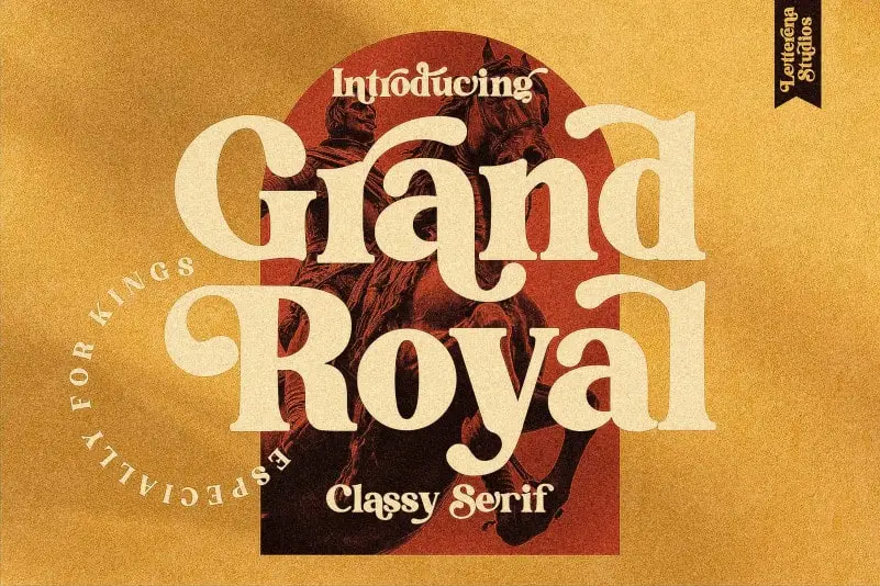 Grand Royal Serif Font