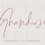 Grandiose Signature Font