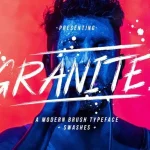 Granite Brush Font