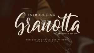 Granotta Script Font › Fontesk