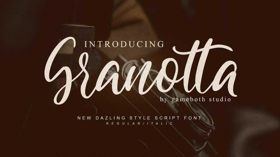 Granotta Script Font › Fontesk