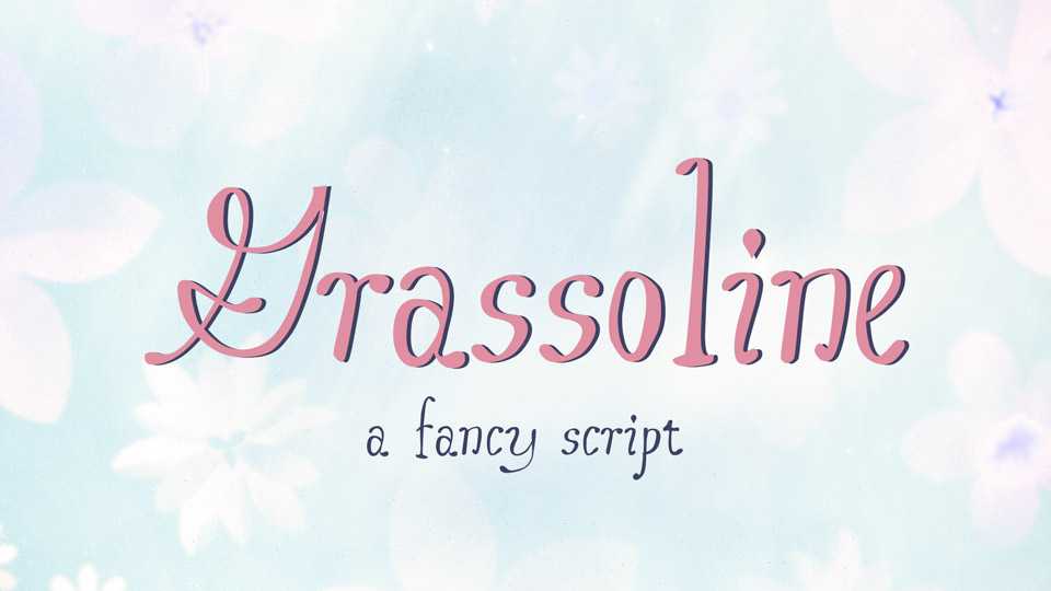Grassoline Script Font › Fontesk