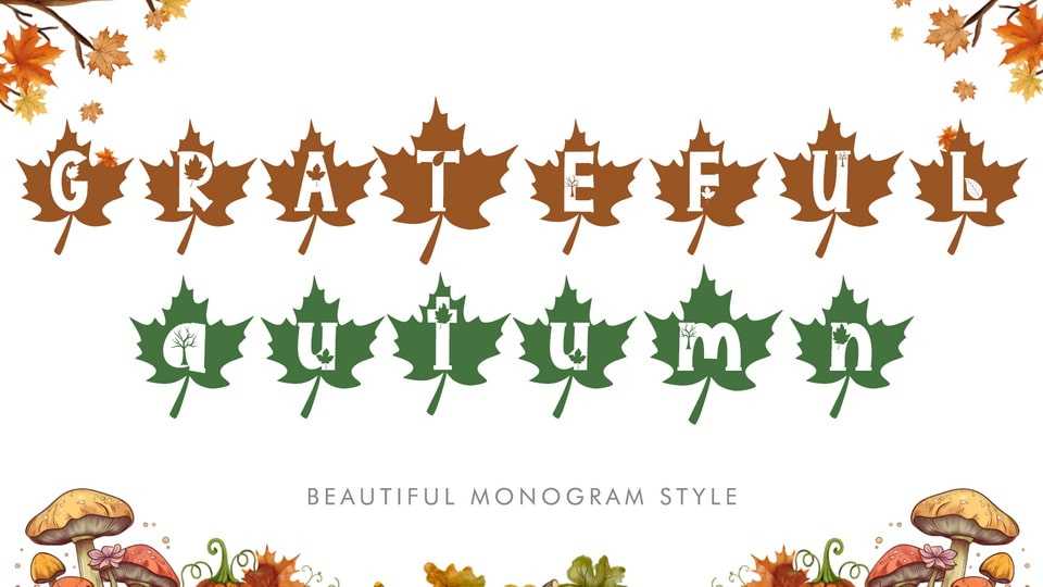 Grateful Autumn Font › Fontesk