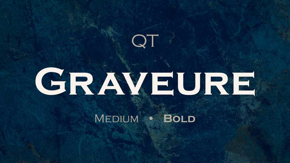 Graveure Typeface › Fontesk