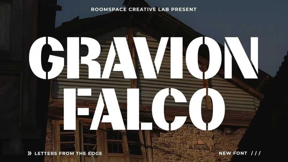 Gravion Falco Font › Fontesk