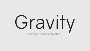 Gravity Font Family › Fontesk