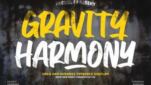 Gravity Harmony Font › Fontesk