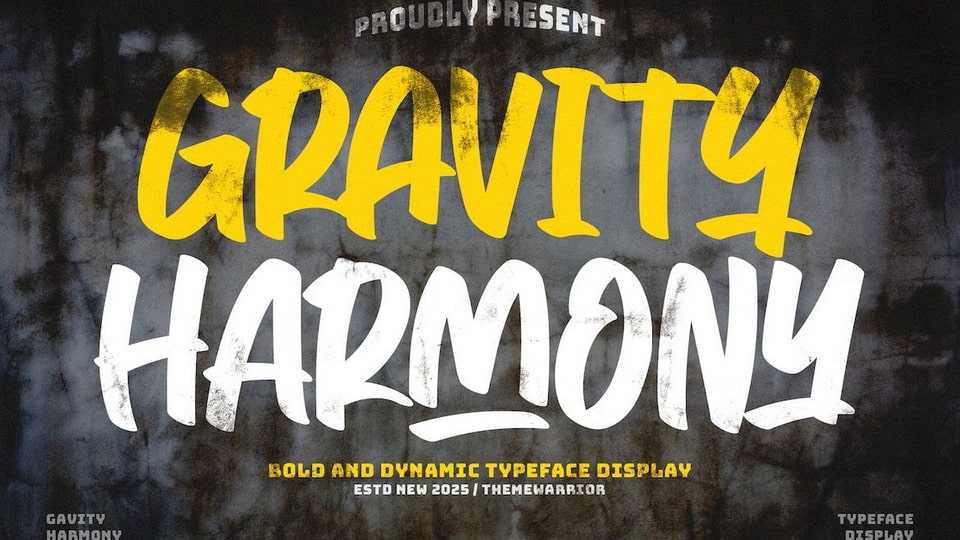 Gravity Harmony Font › Fontesk