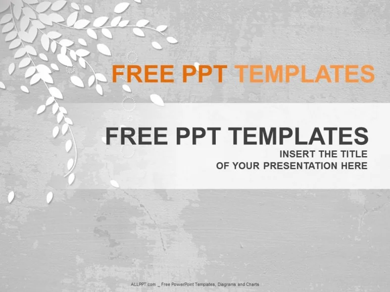 Gray-leaf-PowerPoint-Templates-Design